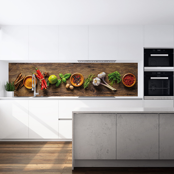 Panel de cocina — Especias KM_37_21