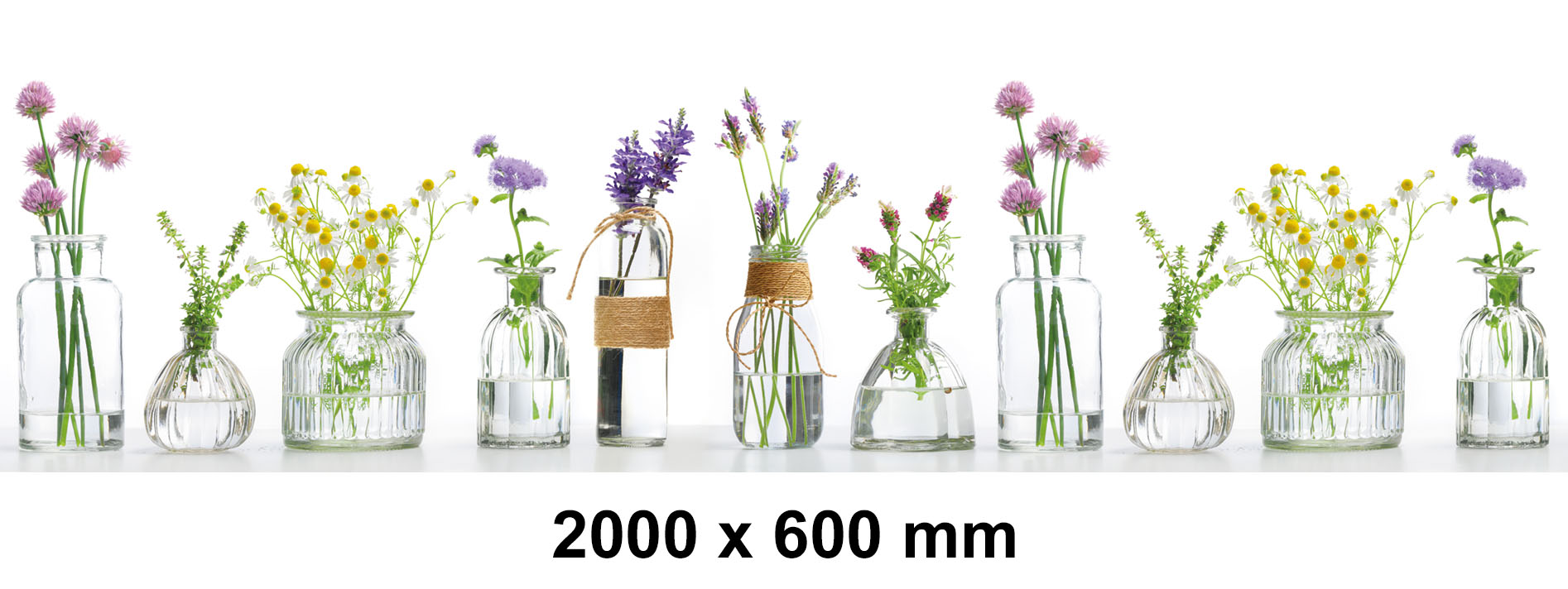 Kitchen panel — Flowers