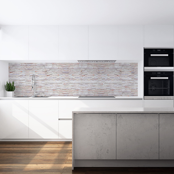 Panel de cocina — Ladrillo