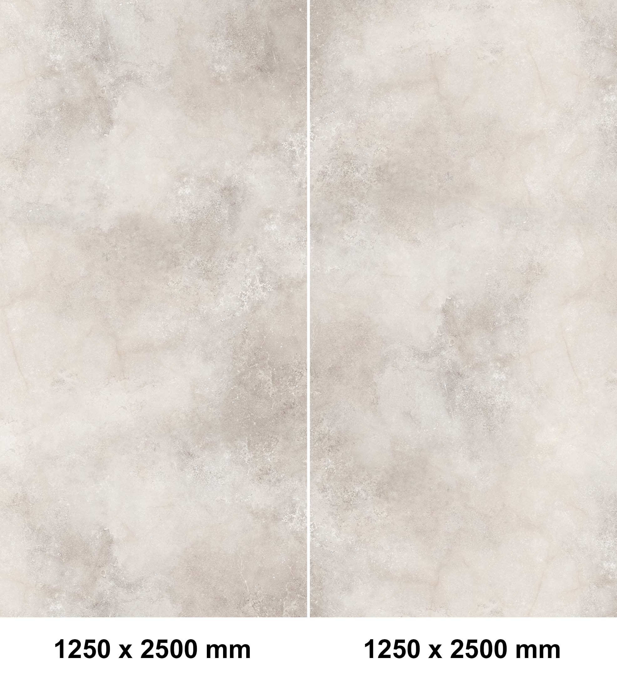 Corner shower set — Stone