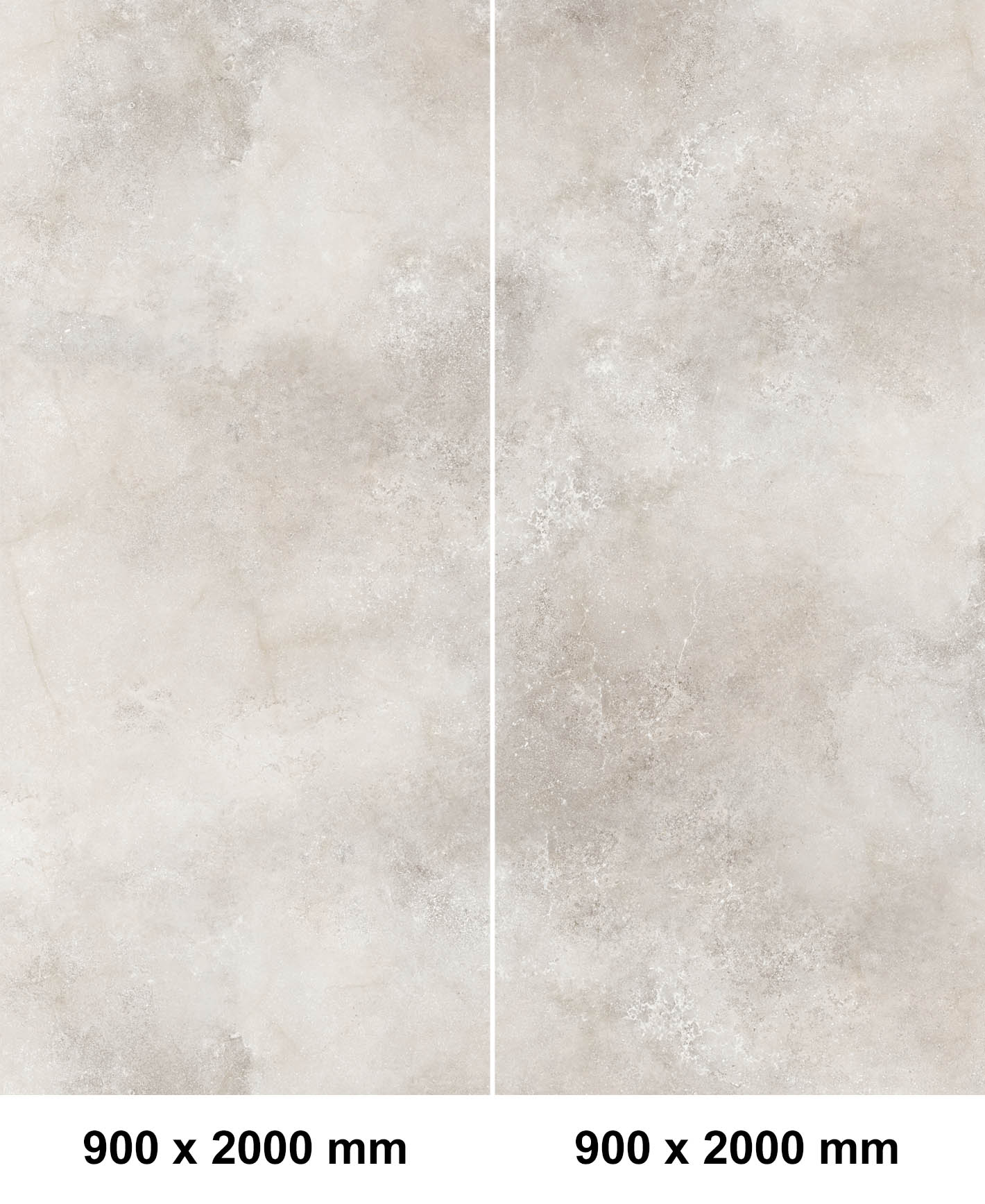Corner shower set — Stone
