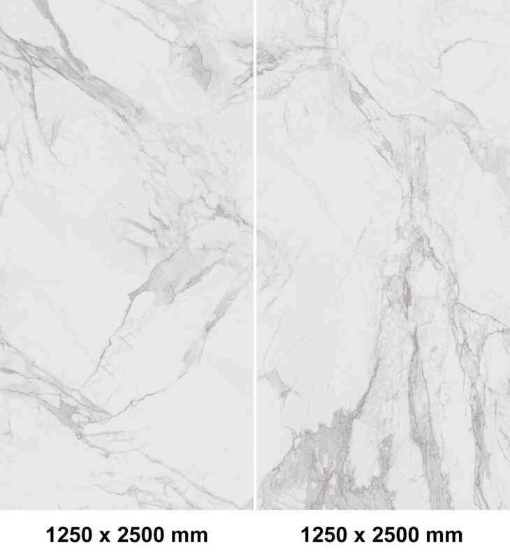 Corner shower set — Stone