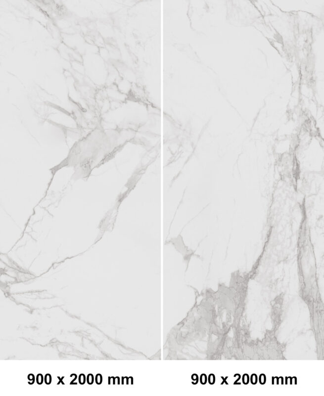 Corner shower set — Stone