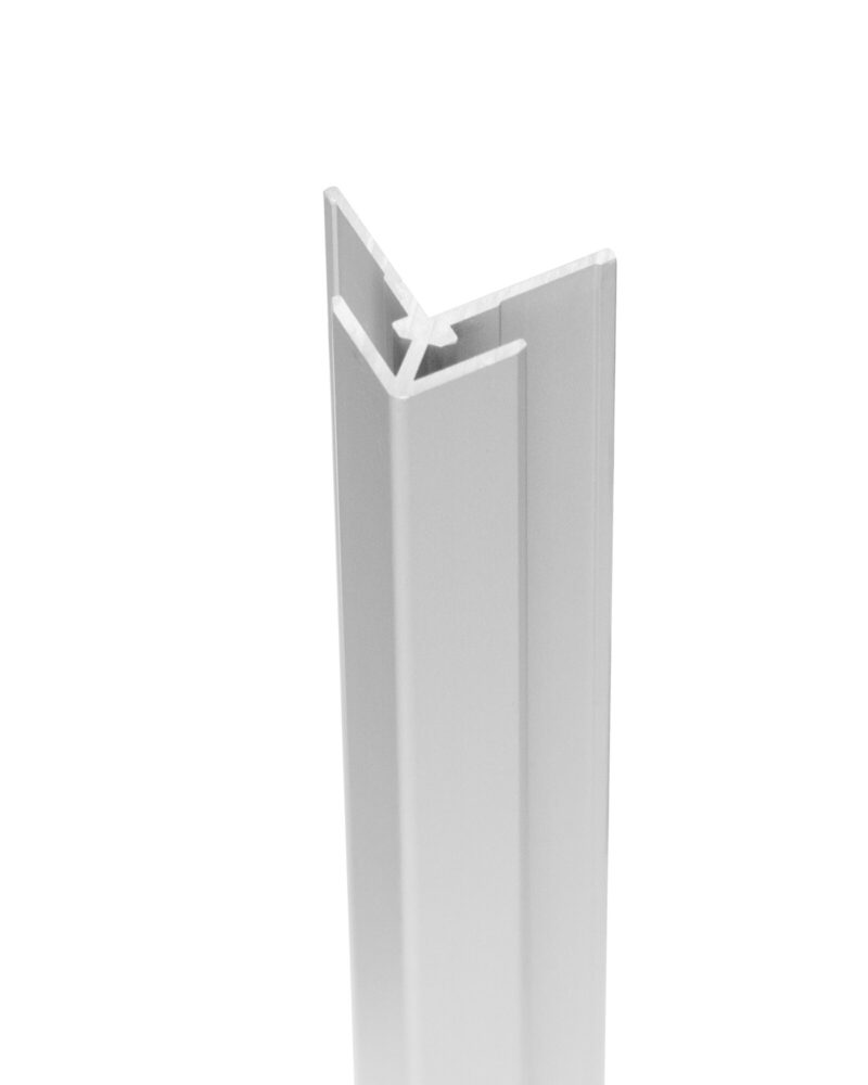Print-it Perfil esquinero exterior de aluminio para paneles de 3mm