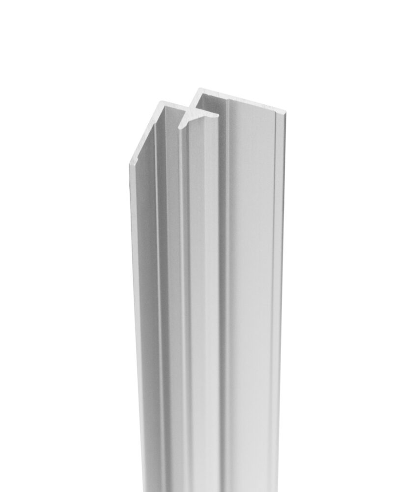 Print-it Perfil esquinero interior de aluminio para paneles de 3mm