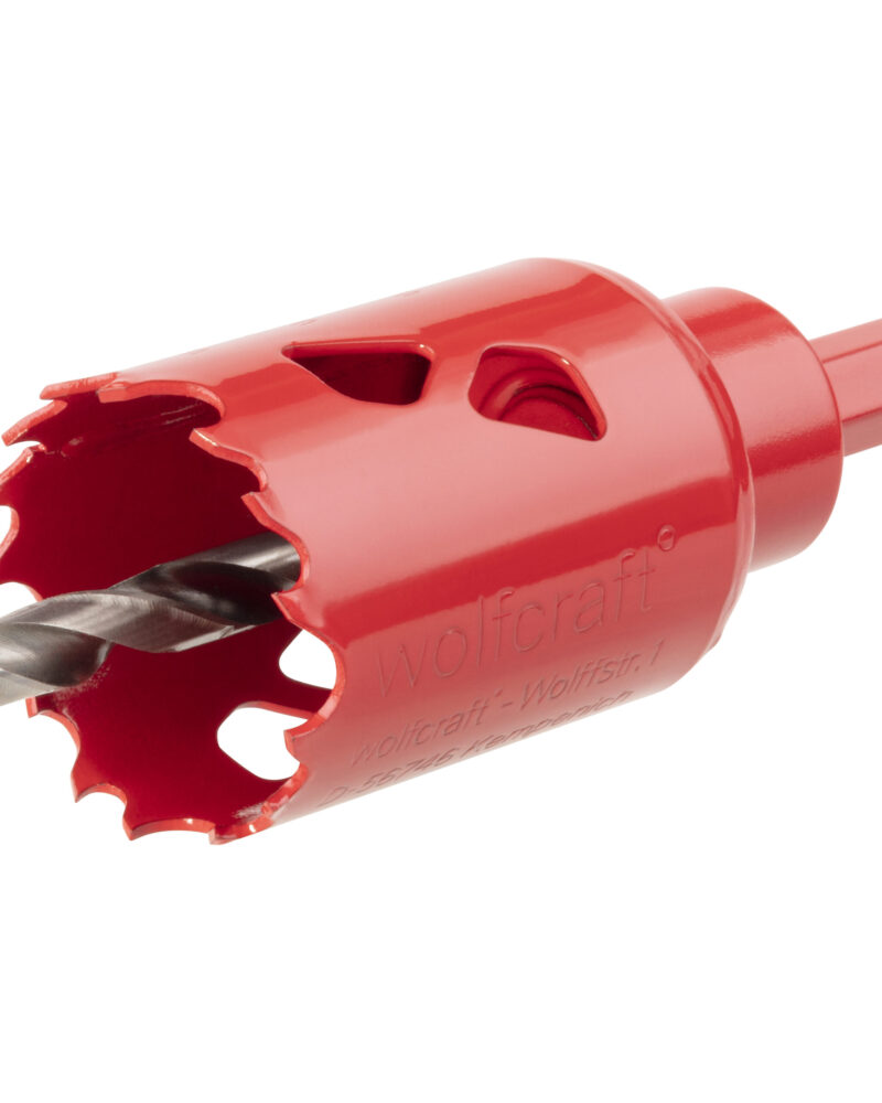 Bi-Metall-Lochsäge 35 mm — für Armaturen. Wolfcraft 5467000.