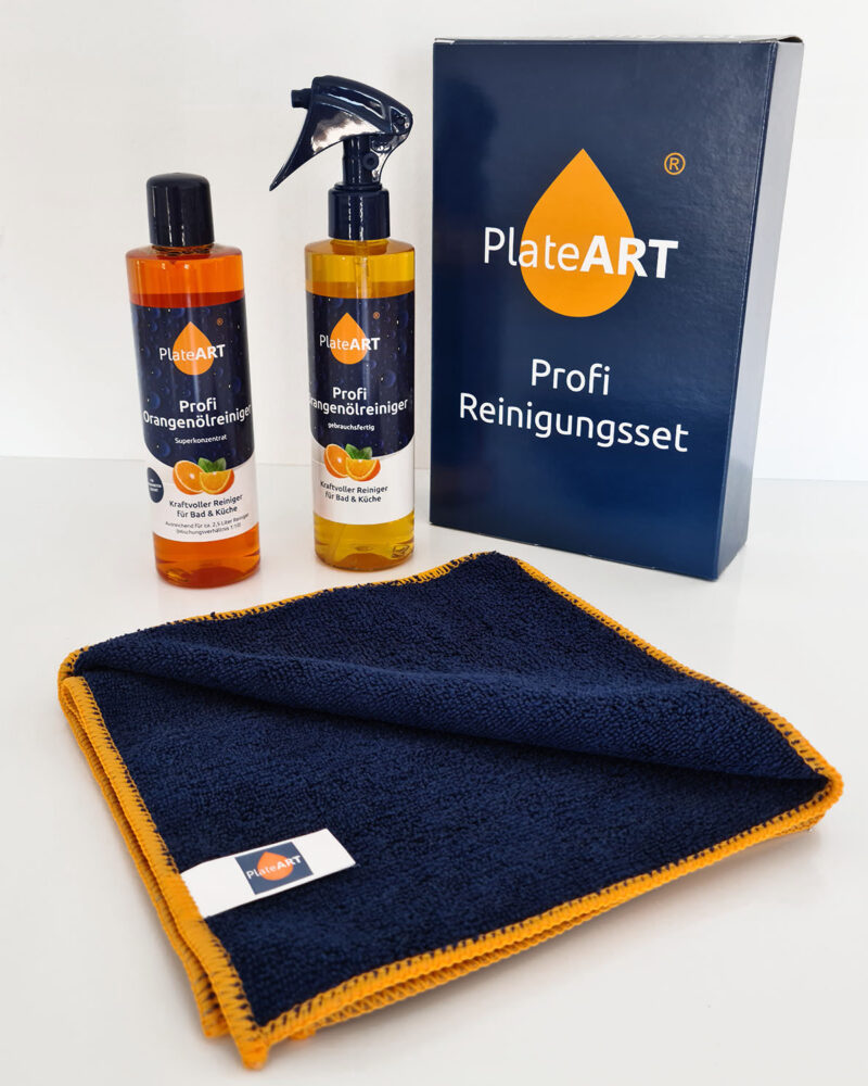 Orange-oil cleaner — professional set